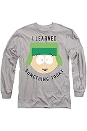 South Park I Learned Something Today långärmad t-shirt för män, atletisk ljung, medium, , M