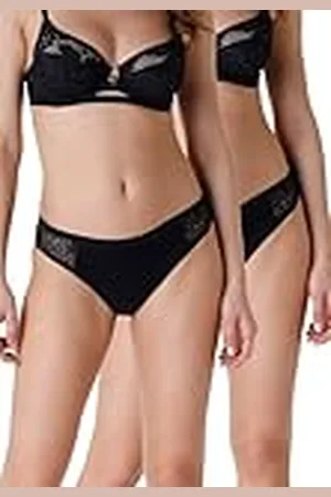 Lovable Rikligt flöde Lacy Period Panties Bi-Pack Kvinnor Menscykeltrosor x2, , M