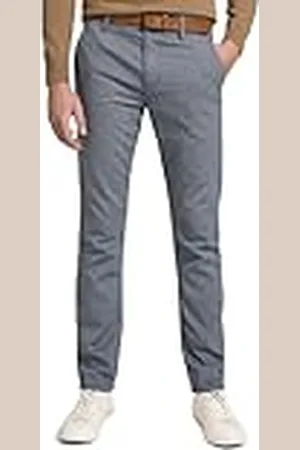TOM TAILOR Herr Strukturerad rak chinos 1016072, , 31W / 32L