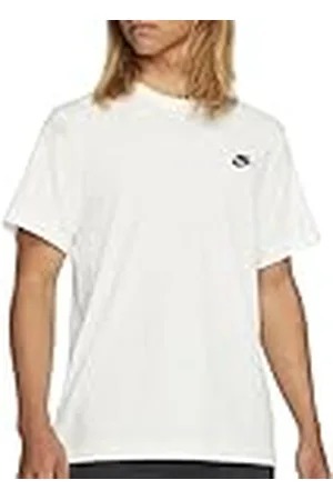 Nike Club T-tröja för män, Sail/Black, M