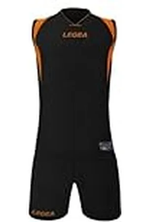 Legea Detroit-set, unisex, vuxen, svart-orange, S