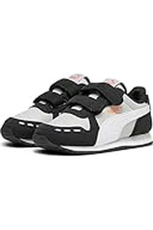 PUMA Unisex Baby Cabana Racer Sl 20 V Inf sneakers, Ash grå vit svart, 42.5 EU