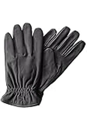 Camel Active Herr Matter Lederhandschuh vantar, svart, L, , L
