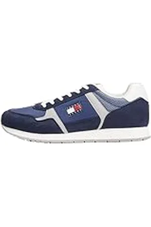 Tommy Hilfiger Herr TJM Runner Casual EM0EM01590 låg topp, blå (mörk natt marinblå), 10 UK, , 10