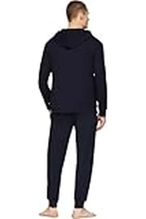Tommy Hilfiger Herr Fz huvtröja UM0UM03434, L/S sweatshirt, blå, M, , M