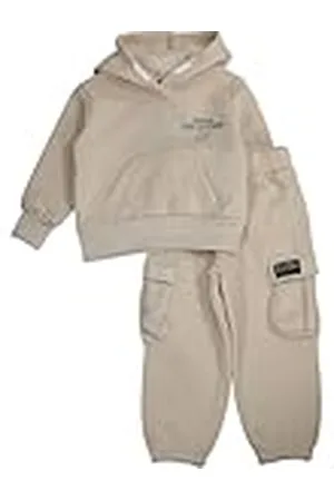 Lee Jogging för flickor - sportbyxor för barn - polyester - beige - 5 år, , 5 �r