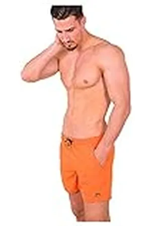 Alpha Industries Badbyxor för män basic, Alfa-orange, XXS