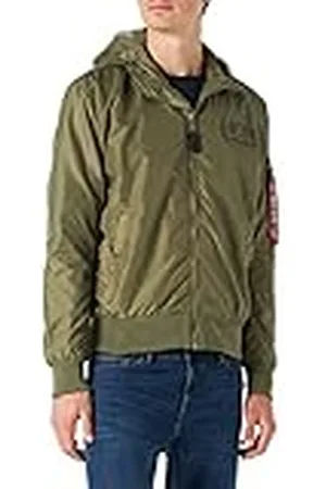 Alpha Industries MA-1 LW bomberjacka med huva, , L