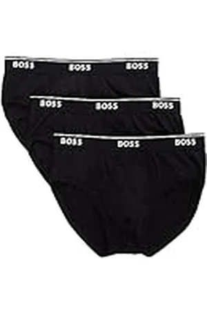 HUGO BOSS Hugo 3-pack traditionella bomullstrosor för män, , L