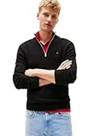 Tommy Hilfiger Herrtröja med halv dragkedja, , 4XL