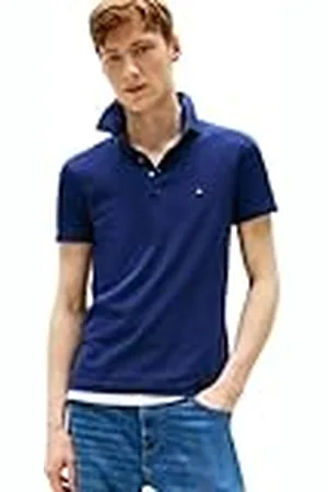 Tommy Hilfiger Herr 1985 Slim Polo MW0MW17771 S/S Polo, , L, , L