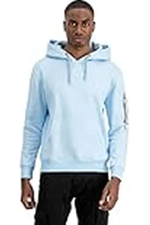 Alpha Industries Unisex Organics Emb huvtröja, , XS, , XS