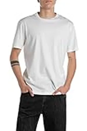 Replay Herr basic t-shirt rund hals kortärmad, , XS