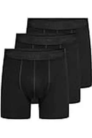 Only & Sons Herr Onsfitz Solid Boxer 3-pack Noos, x_s (förpackning med 3), , x_s