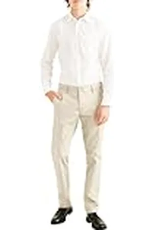 Dockers Herr signatur khaki slim fit byxor raffinerade chinos, Moln, 34W x 30L