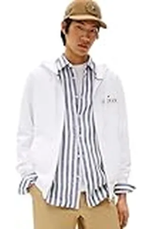 Tommy Hilfiger Herr HILFIGER STACKED HOODED ZIP TH MW0MW39375 Zip Through Hoodie, , L, , L