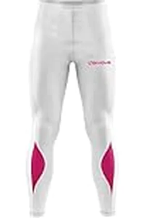 Givova Löpning Long Pant Unisex, Vit/Fuxia, S