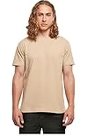 Build Your Brand T-shirt för män, rund hals, basic t-shirt för män, normal passform, bomull, , L