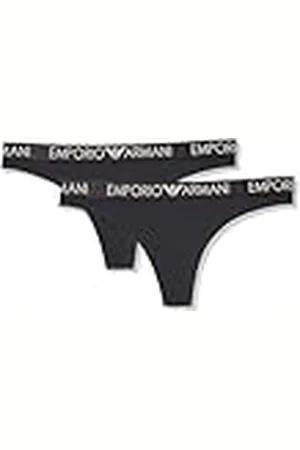 Emporio Armani Iconic mikrofiber 2-Pack Thong, , M