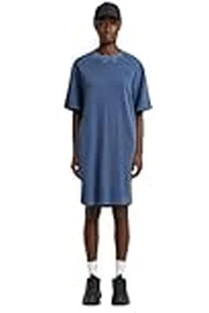 G-Star Dam overdyed Saddle Sl Loose T Wmn Casual klänning, , XS