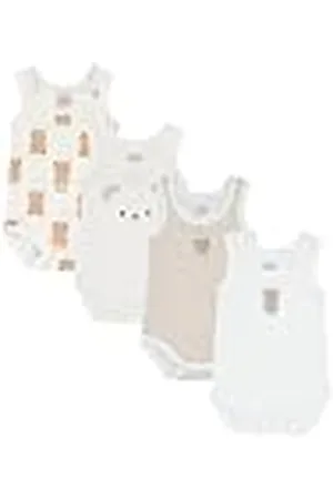 chicco Set 4 Body S/M, 6 månader (4-pack) Unisex barn, , 6 mesi