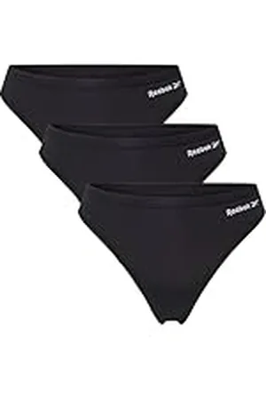 Reebok Dam dam Serena sport stringtrosor, flerpack träningsunderkläder, 3-pack stringtrosor, , M