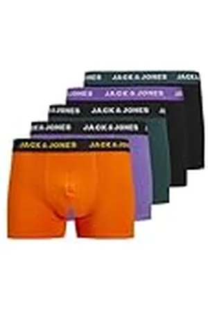 JACK & JONES Jacben Solid Trunks 5-pack, , l (3-pack), , L