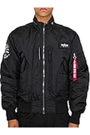 Alpha Industries Motorjackor för män, svart, XL