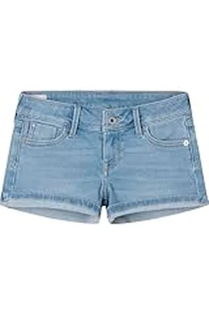 Pepe Jeans Flickor SLIM SHORT JR-shorts, , 16, , 16 År