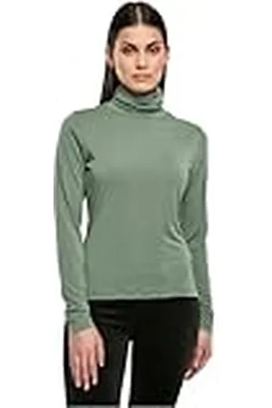Urban classics Damer damer modal turtleneck långärmad t-shirt, , M