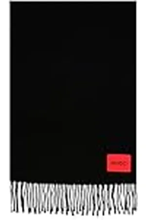 HUGO BOSS Juster_35*180, halsduk, svart, en storlek, , one size