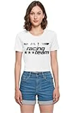 miss tee Dam-t-shirt, Number One Racing Team, t-shirt, kortskuren t-shirt med fronttryck, 100% bomull, storlekar XS – 5XL, , L