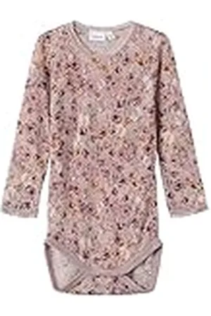 NAME IT Nmfwang Wool Needl LS Body Noos XXIII Bodys för flickor, , 92
