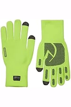 Sealskinz Anmer vattentäta och andningsbara handskar för alla årstider, unisex, neongul, 95