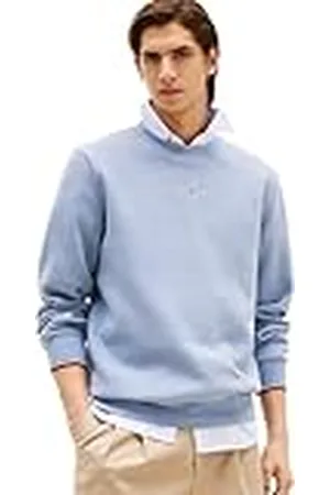 Tommy Hilfiger Herr liten Tommy logo crewneck MW0MW37471 pullover tröja, XS, , XS