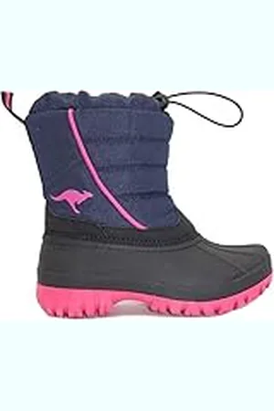 KangaROOS K-Ben, snöstövlar, stålgrå/tusenrosa, 33 EU, , 33 EU