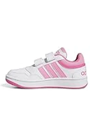 adidas Unisex – Barn Hoops Lifestyle Basketball Hook-and-Loop Shoes, , 34 EU