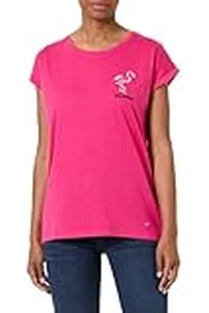 Key Largo KEYLARGO dam-T-shirt, WT flamingo rund, , L