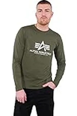 Alpha Industries Basic T-LS för män, , S