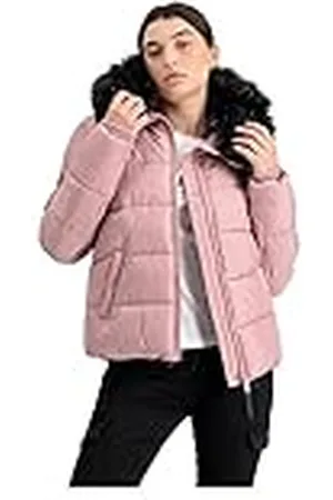 Alpha Industries Puffer Vinterjacka med huva för damer