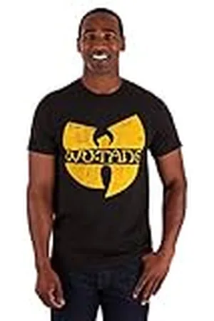 Wu-Tang FEA Wu Tang Clan klassisk gul logotyp t-shirt
