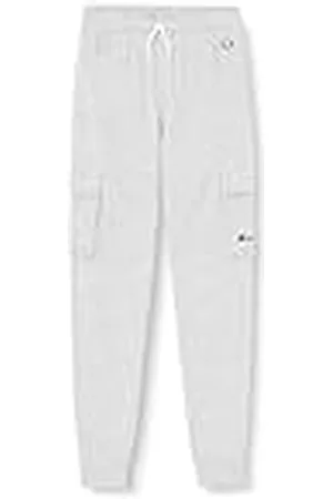 Champion Unisex barn legacy ikoner B-ultralight Spring Terry C-logo Rib Cuff Cargo träningsbyxor, , 9-10 år