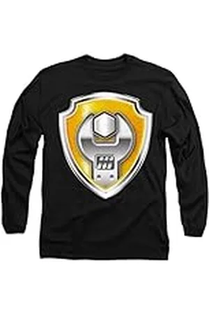 Paw Patrol New boundary designs, inc. Rubble märke herr långärmad T-shirt, , S blandad, , S