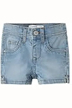NAME IT Flicka Nmfsalli Slim DNM shorts 3398-Ic Tb, , 110