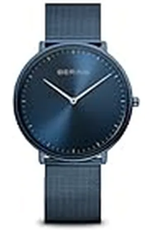 Bering Unisex klocka kvarts rörelse – ultratunn kollektion med rostfritt stål och safirglas 15739-397, , Armband