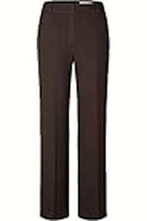 SELECTED Dam Slfrita Mw Wide Pant Java Mel Noos tygbyxor, , 40W x 32L
