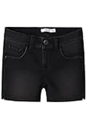 NAME IT Flicka Nkfsalli Slim DNM shorts 3398-Ic Tb, , 116