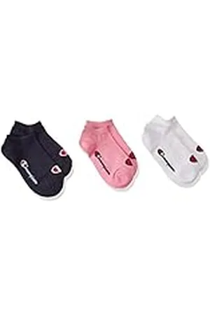 Champion Unisex barnstrumpor (3-pack), , 27-30