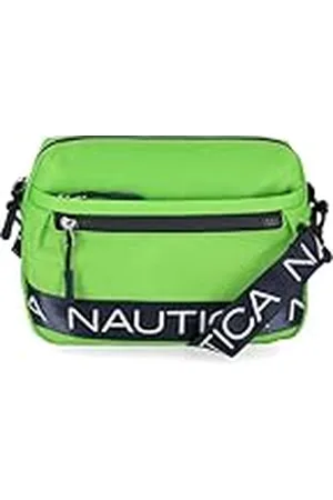 Nautica Nylon Bean Crossbody/bältesväska med justerbar axelrem, , One Size