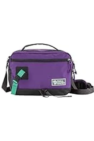 Fjällräven FJALLRAVEN 23200301-422-037 Vardag axelremsväska 6 Unisex Violett-Kola Svart OneSize, , Taglia unica, Sporter